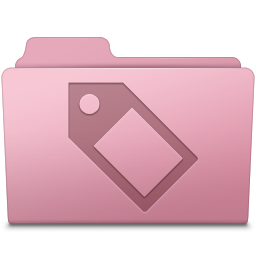 Tag Folder Sakura Icon 256x256 png